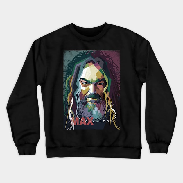 Father of trash metal Crewneck Sweatshirt by Alkahfsmart